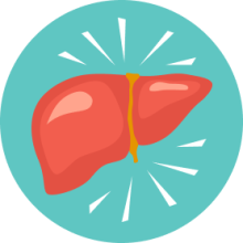 Inflammation of the liver 